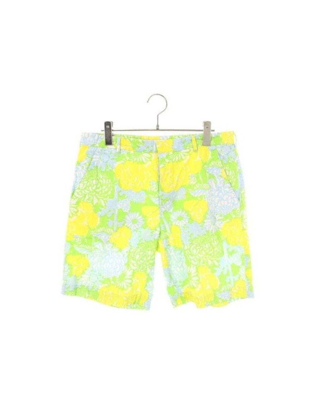 Prada Upa802 R181 Flower Print Shorts 46